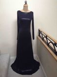 Black Shinny Prom Dress 1 small