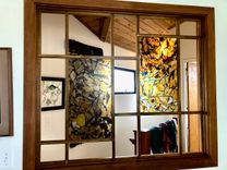 Fused Glass Windows - Dreams Of Philosophy 3 small