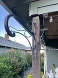 Hand Forged Wrought Iron Plant Hanger 3 small