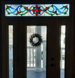 Stained Glass Transom Window - Heart Song 2 small
