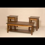 Prairie Style Coffee And End Table Set 1 small