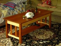 Prairie Style Coffee And End Table Set 2 small