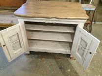Storage Cupboard W Native Sassafras Top 2 small