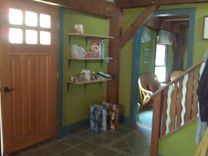 Aquinnah Hutch With Vintage Iron Grates 2 small