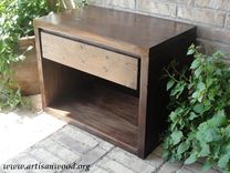 Rustic Nightstand 1 small