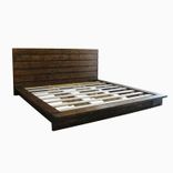 King Rustic Platform Bed 1 small