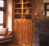 Discreet Flat Screen And Audio With Fireplace Surround 1 small