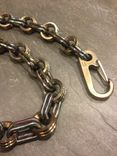 Sterling Silver And Titanium Wallet Chain 2 small