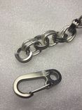 Sterling Silver And Titanium Wallet Chain 5 small