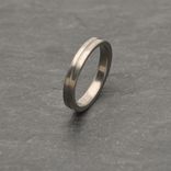 Lathe Turned Titanium Ring 4 small