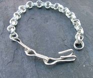 Custom Sterling Silver Triple Link Chain 1 small