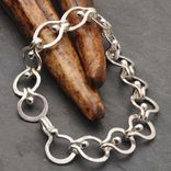 Modern Open Weave Loop In Loop Bracelet 3 small