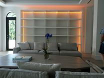 Custom Bookshelf 13'X9' With Led Lighting 3 small