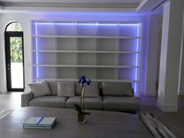 Custom Bookshelf 13'X9' With Led Lighting 6 small