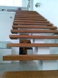 Metal Staircase With Solid Hardwood Steps And Handrails 4 small