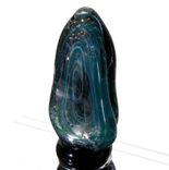 Elongated Galaxy-Inspired Glass Bottle Stopper 1 small