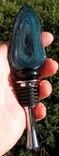 Elongated Galaxy-Inspired Glass Bottle Stopper 2 small