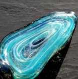 Elongated Galaxy-Inspired Glass Bottle Stopper 5 small