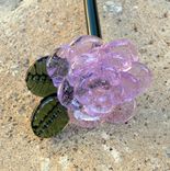 Glass Rose Long Stemmed Flower Forever Untamed Rose Light Purple 5 small