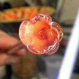 Bottle Stopper Glass Rose Red Flower Stainless Steel 3 small