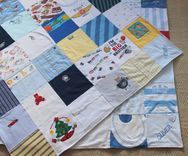 Baby Clothes Memory Quilt 6 small