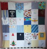 Baby Clothes Memory Quilt 8 small