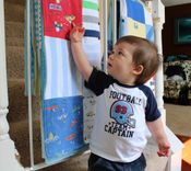 Baby Clothes Memory Quilt 13 small