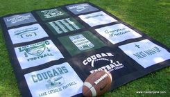 T Shirt Memory Quilt Blanket 17 small