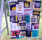 T Shirt Memory Quilt Blanket 18 small