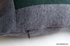 Memory Pillow From Vintage Varsity Jacket 3 small