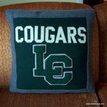 Memory Pillow From Vintage Varsity Jacket 4 small