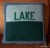 Memory Pillow From Vintage Varsity Jacket 5 small