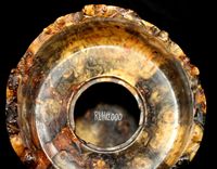 Buckeye Burl Lidded Finial Hollow Vessel 7 small