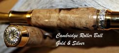 Cambridge Fountain Pen Eucalyptus Burl 1 small
