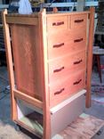 Solid Cherry Hand Made Chest Of Drawers 6 small