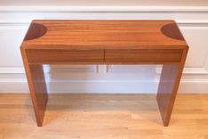 Sapele Console Table 2 small