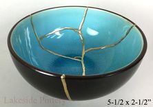 Kintsugi / Kintsukuroi Pottery Repaired With Gold Effect 2 small