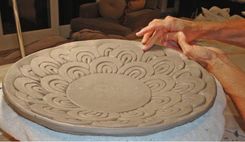 Pottery, Custom Made Birdfeeders, Bird Houses, Bird Bath 3 small