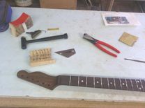 Indian Rosewood Telecaster Body And Neck 16 small