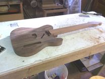 Indian Rosewood Telecaster Body And Neck 30 small