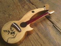 Harp Guitar Christmas Tree Ornament 4 small