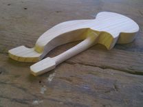 Harp Guitar Christmas Tree Ornament 3 small