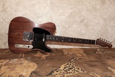Chambered, Rosewood/Maple Tele Style Guitar 1 small