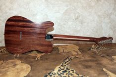 Chambered, Rosewood/Maple Tele Style Guitar 5 small