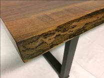Live Edge Black Walnut Bench 2 small