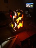 Deconstructed Stained Glass Lamp 3 small
