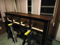 Reclaimed Console Table With Drawers 5 small