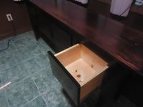 Reclaimed Console Table With Drawers 2 small