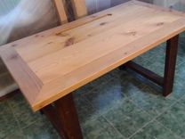 Industrial Mill-Inspired Reclaimed Wood Desk 5 small