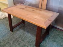 Industrial Mill-Inspired Reclaimed Wood Desk 9 small